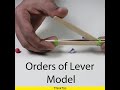 Orders of Lever Model | ThinkTac | #YoutubeShorts #Shorts #DIY #DIYScience