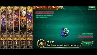 Romancing Saga Re;univerSe Remembrance Battle Death Master Simulation Lv 20 (Axe) screenshot 5