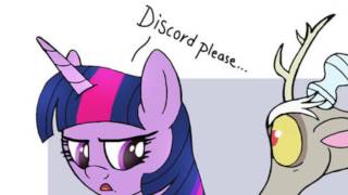 Comic Dub - Discord Annoy Twilight Sparkle By Joakaha On Deviantart