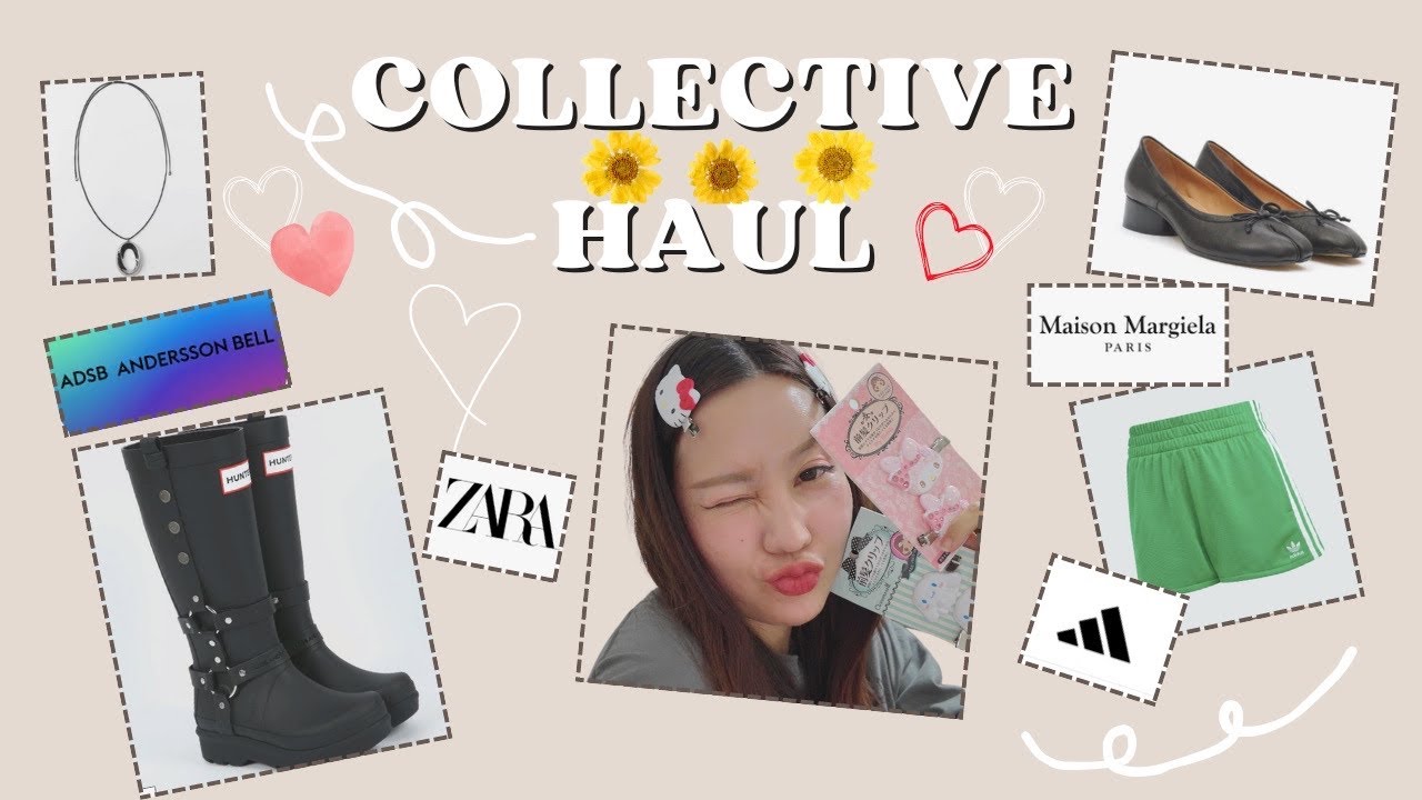 Collective Haul🎀Adidas, Zara, Hunter x ADSB, Maison Margiela, Chanel etc.