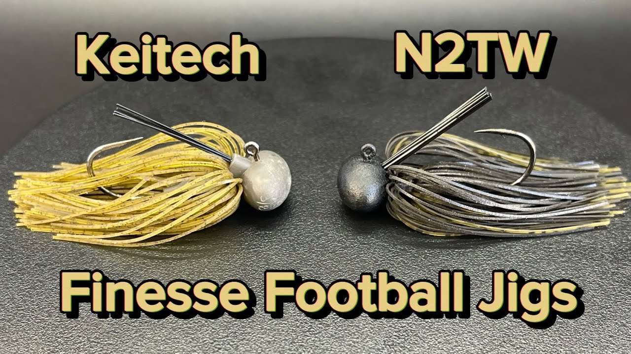 Keitech Football Jigs + NOVA STONE POWDER PAINT = Perfect Match!!!