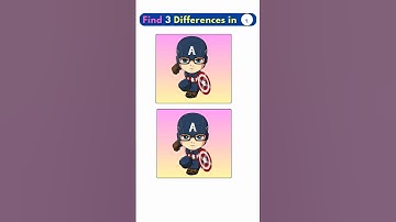 Can you find 3 differences? #findthedifference #cartoon #viral #youtubeshorts #shorts #quizbrainly