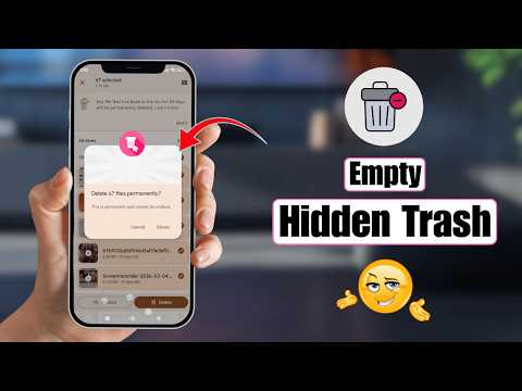 How To Empty HIDDEN Trash On Android
