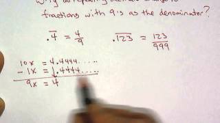 Repeating Decimals Proof