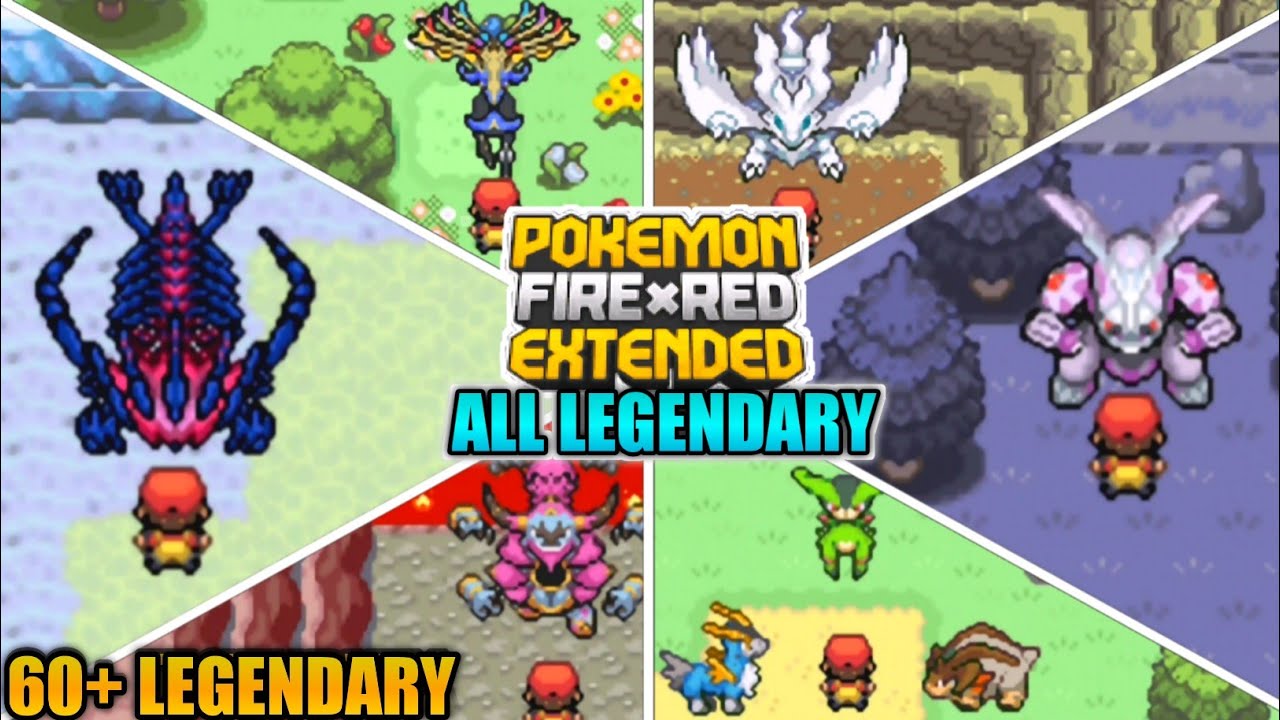 Pokémon Fire Red & Leaf Green - All Legendary Pokémon Locations (GBA) 