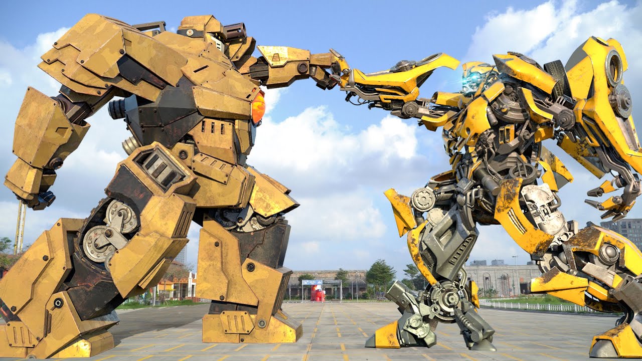 变形金刚 Rise of The Beasts Official Full Movie Bumblebee vs Jaguar