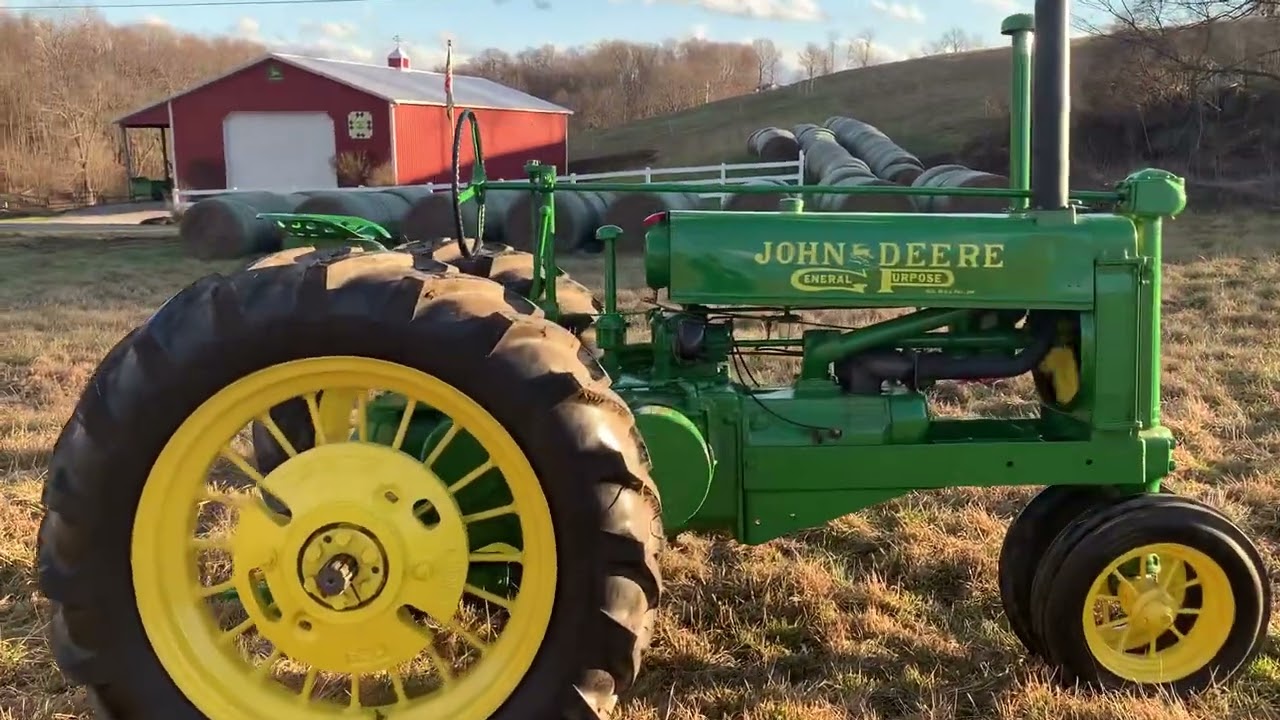 John Deere 1934 A - YouTube