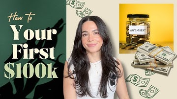 HOW TO SAVE YOUR FIRST $100K 💸 without missing out on life!