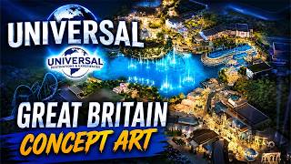 Universal Great Britain 🤩  |  Concept Art & Construction Update #1