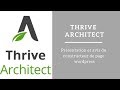  thrive architect  avis et tuto du meilleur constructeur de page wordpress