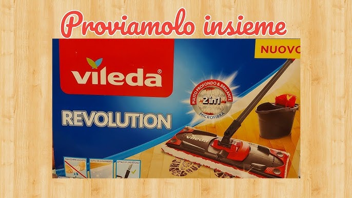 Sistema lavapavimenti Revolution con secchio