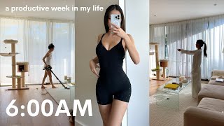 Productive week in my life | working at a cafe, shopping, skincare routine, fun days