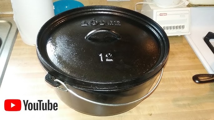 How to clean & season a cast iron Dutch Oven – Kana