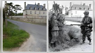 'WW2 Then and Now: Witness History Unfold Through TimeComparison Photography