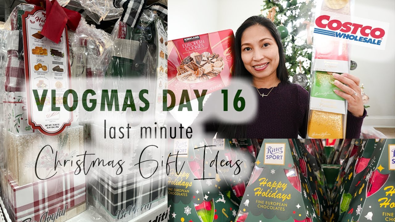 LAST MINUTE GIFT IDEAS FROM COSTCO | VLOGMAS DAY 16