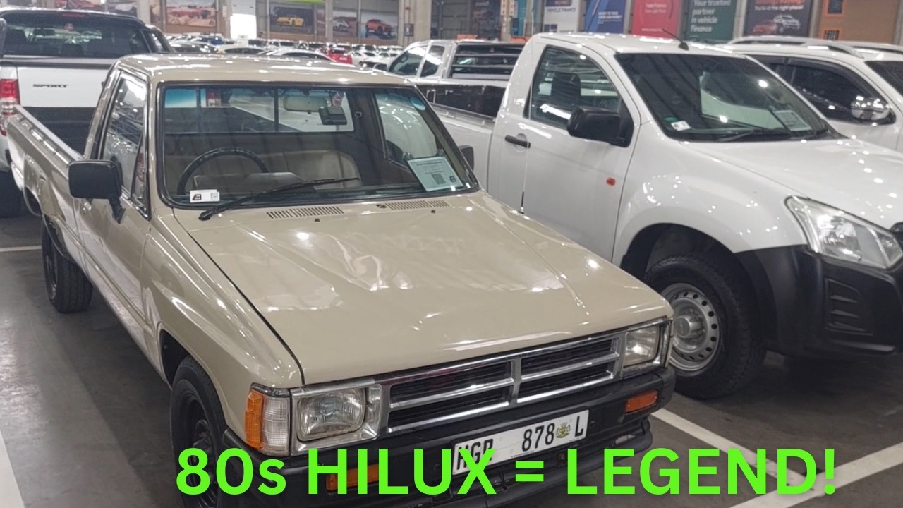 I found Gold! A 1985 Toyota Hilux!