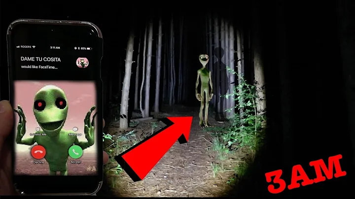 CALLING DAME TU COSITA ON FACETIME IN SLENDERMAN FOREST | I FOUND DAME TU COSITA IN A FOREST