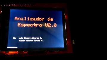 Analizador de Espectro con Arduino