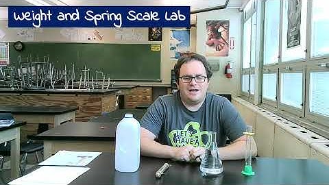 Weight and Spring Scale Lab Demo