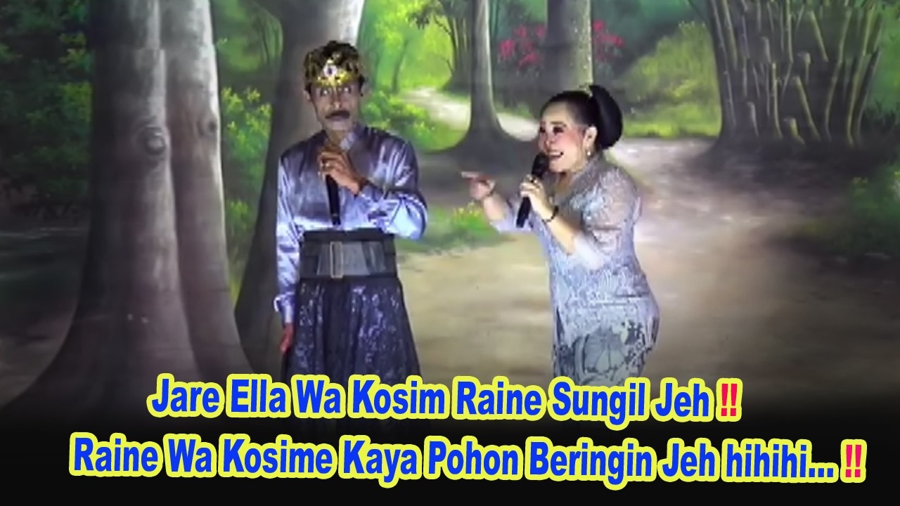 Jare Wa Kosim Sapa Bocah Wadone Jeh Kosi Bening Rincing Kaya Banyu