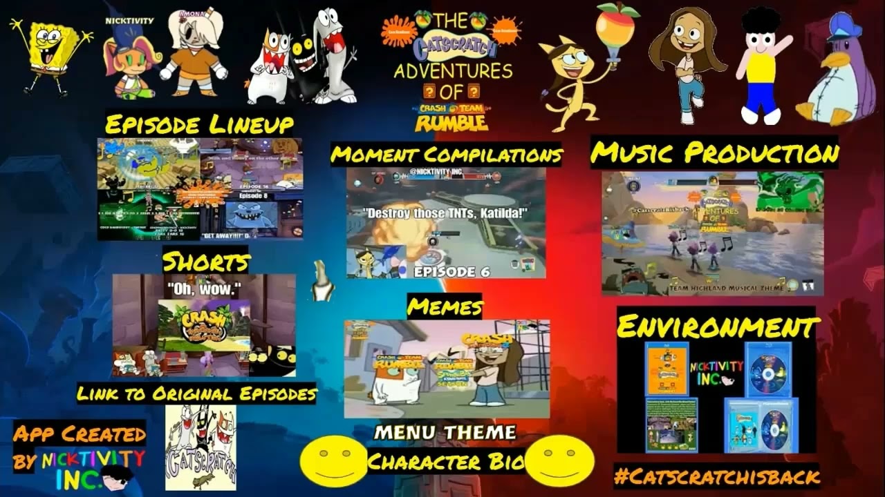 Menu Theme OST Extended - The Catscratch Adventures of Crash Team Rumble's PlayStation Application