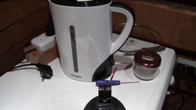 Beautiful 1.7 Liter One Touch Electric Kettle White Icing by Drew Barrymore