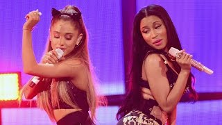 Nicki Minaj Twerks With Ariana Grande! 'Bang Bang' & 'Anaconda' Performances - iHeartRadio 2014 chords