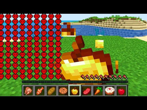 Paso Minecraft pero MI VIDA se DUPLICA al COMER ?? TimbaVk y Acenix