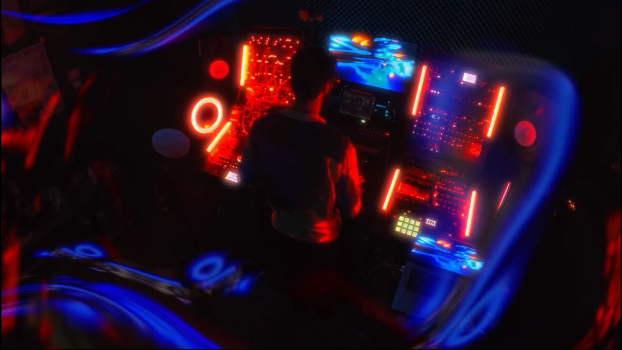 Epic Synthwave IDM Studio Performance | Tasteofslow Live