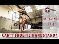 CAN'T Frogstand To Handstand TRY THIS! | School of Calisthenics