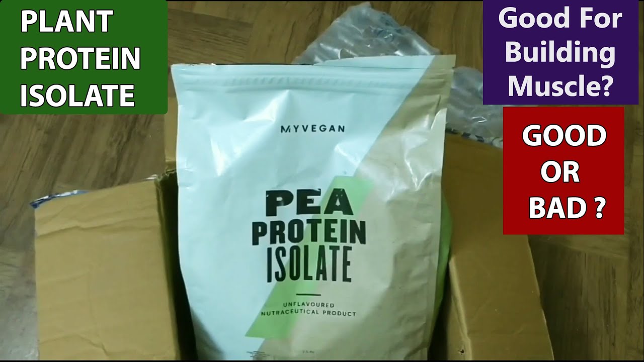 Pea protein isolate Myprotein unboxing & review Part 1 YouTube