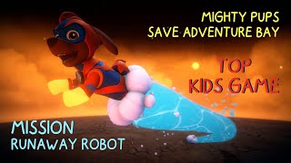 PAW Patrol Mighty Pups Save Adventure Bay - Runaway Robot | TOP KIDS GAME screenshot 5