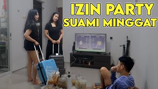 PRANK SUAMI- PERGI JALAN JALAN KEBALI SAMA TEMEN-TEMEN. SUAMI NGAMBEK KABUR DARI RUMAH