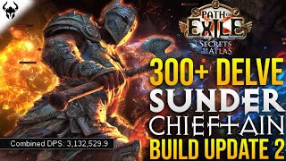 ENTIRE Screen Explosions! This Sunder Chieftain Build is FUN! | Update 2 | PoE Secrets of the Atlas