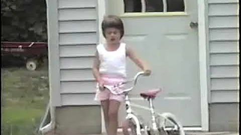 Cheryl biking