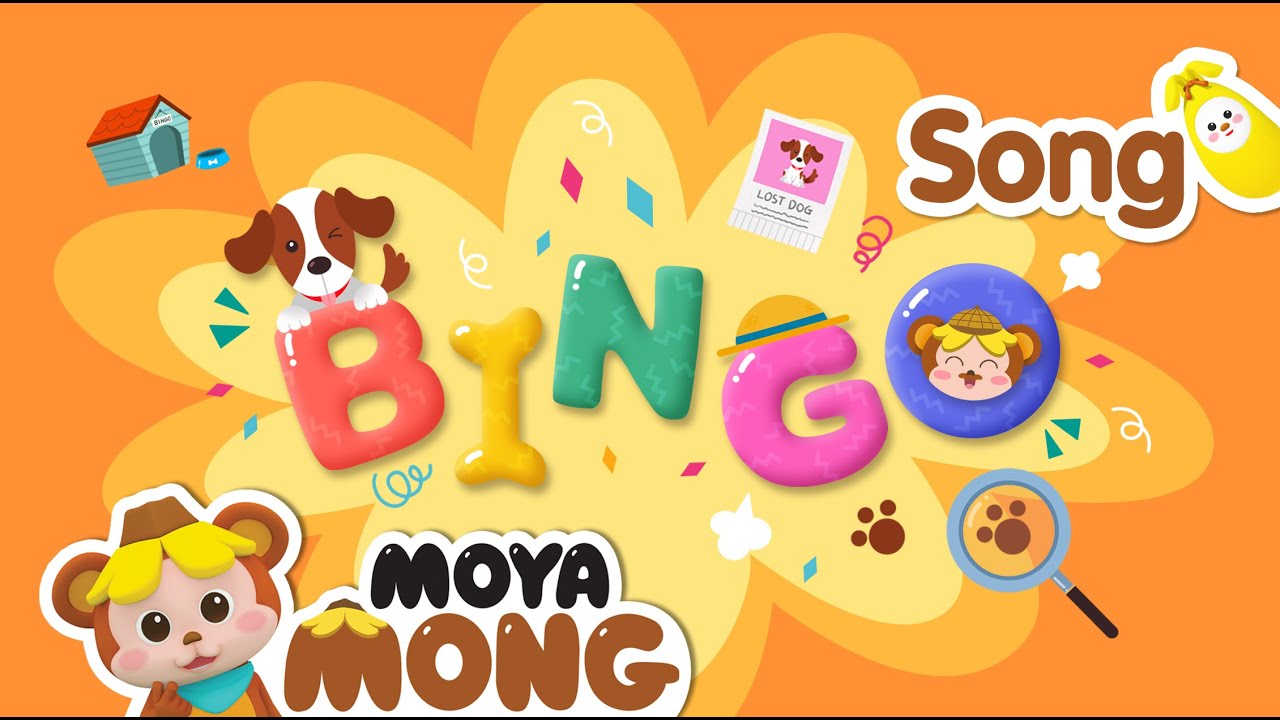 영어동요｜BINGO｜빙고｜연속재생｜유아동요｜인기동요｜모야몽