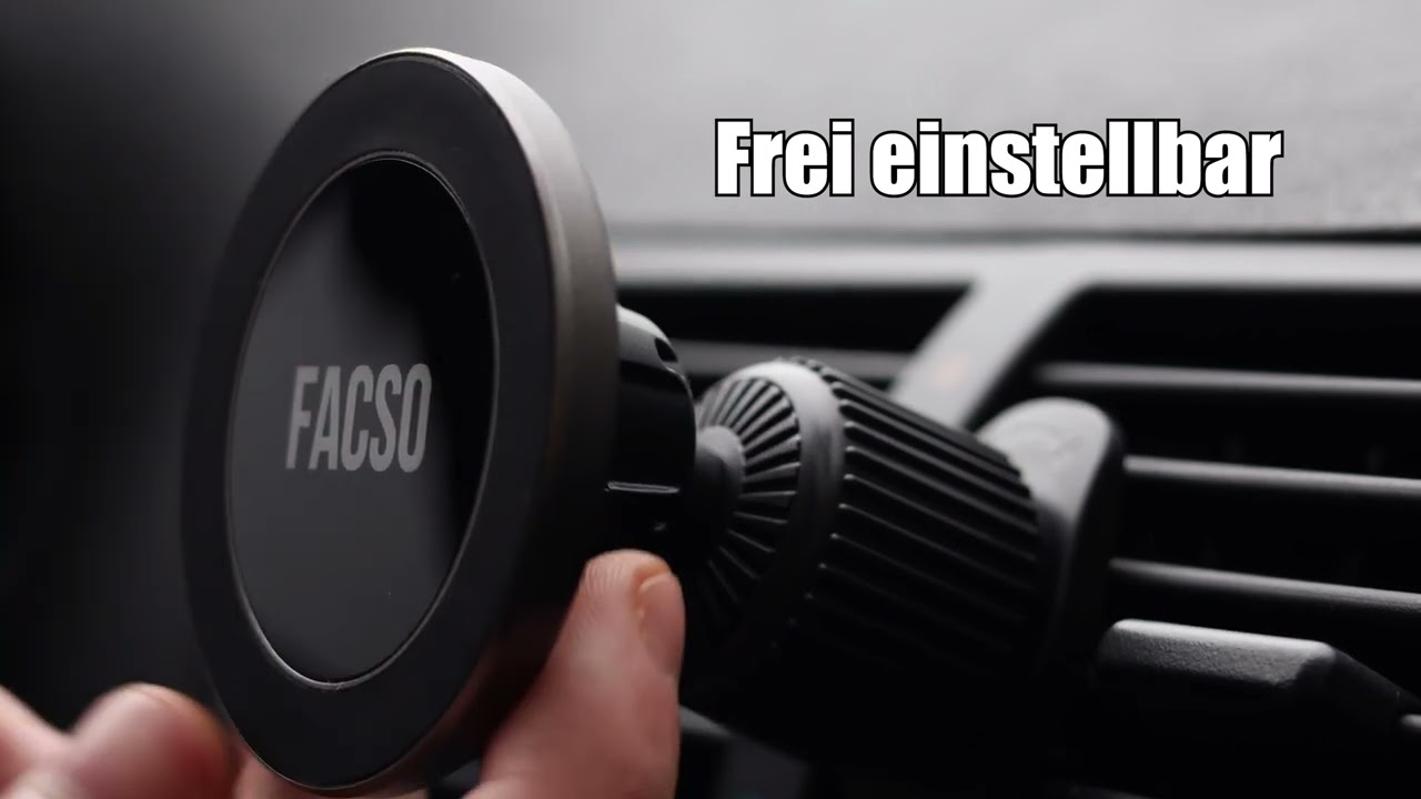 FACSO 2-in-1 Autohalterung kompatibel mit Magsafe/iPhone 12/13/14/15