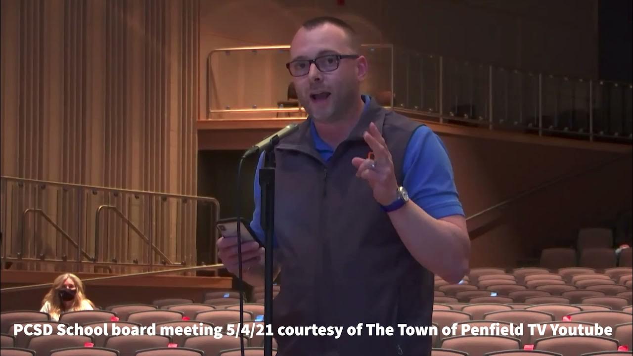 Stopped by the Penfield School Board meeting this week to share speak