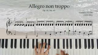 Grade 2: Allegro non troppo / Night Journey, Op. 82, No. 65 by Cornelius Gurlitt #classicalpiano