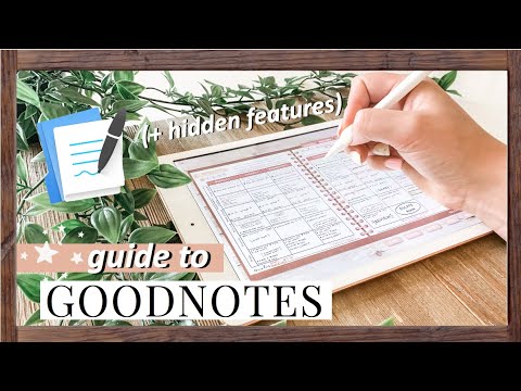 Video: Heeft Goodnotes een planner?