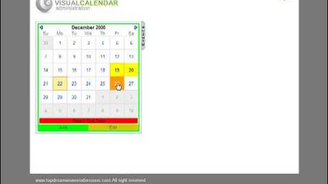 Event Calendar Tutorial
