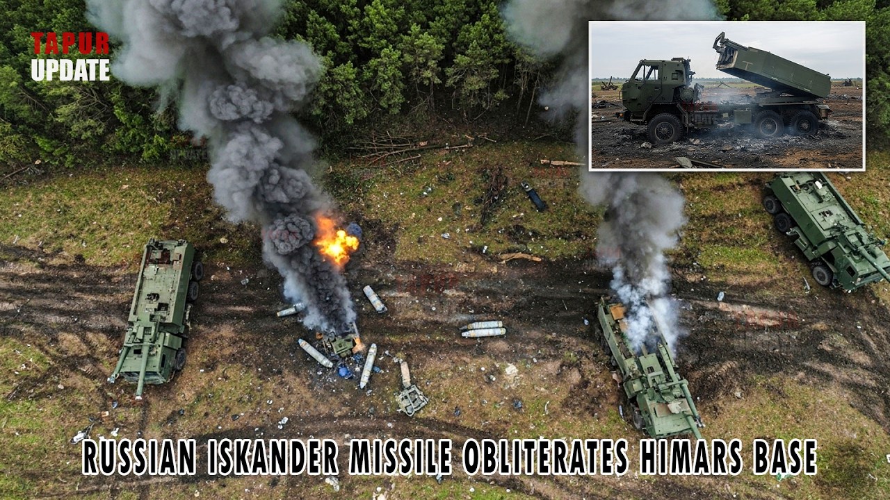 БЕЗУМНАЯ ТОЧНОСТЬ! Российский «Искандер-М» поражает скрытые системы ПВО HIMARS на Украине