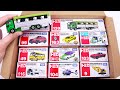 『トミカ』 unboxing tomica car 2024!Let's take a look at the Tomica Box arranged in a cardboard box!9