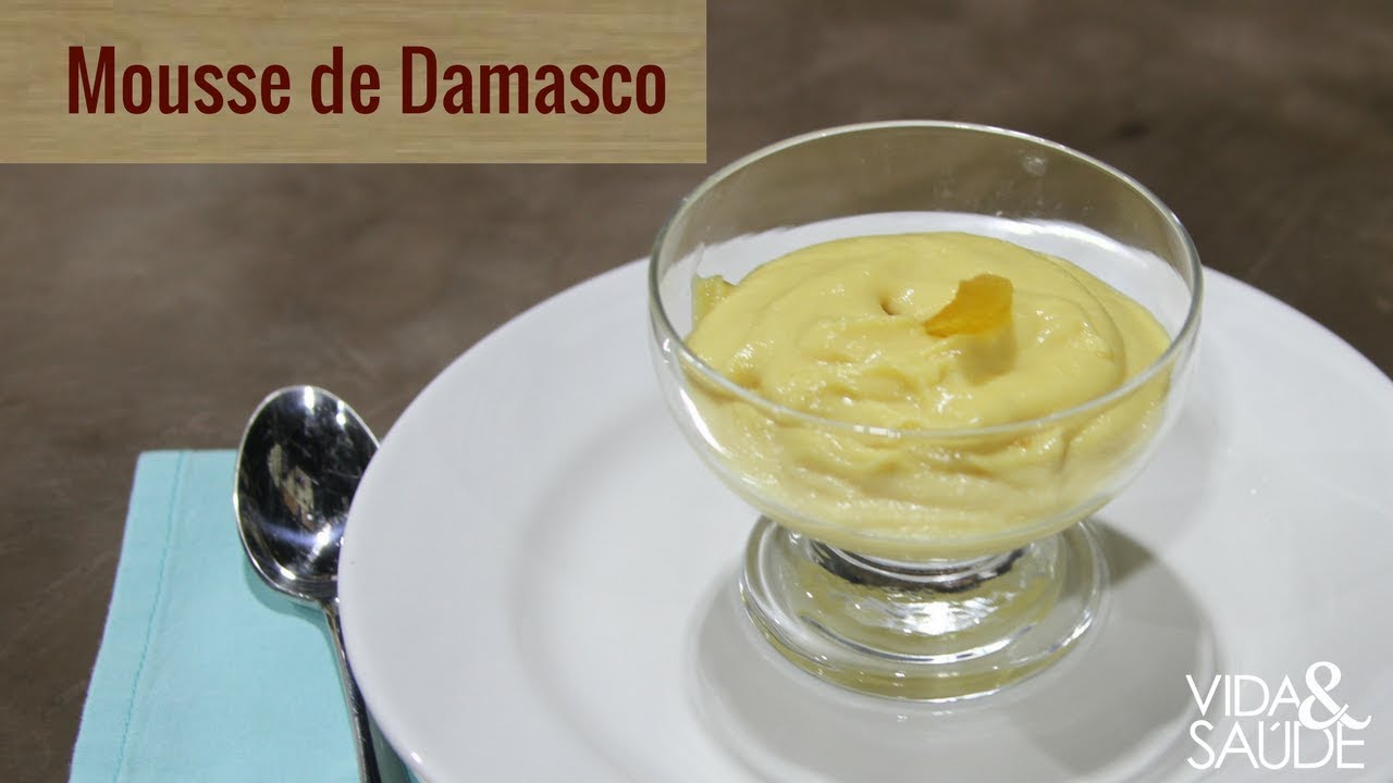 ▷ Mousse de damascos - Recetas de Cocina