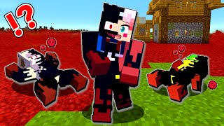 【死のウイルスに感染😱】体がバグったので治療しようとした結果⁉️【マイクラ Minecraft】ぽっぴんず