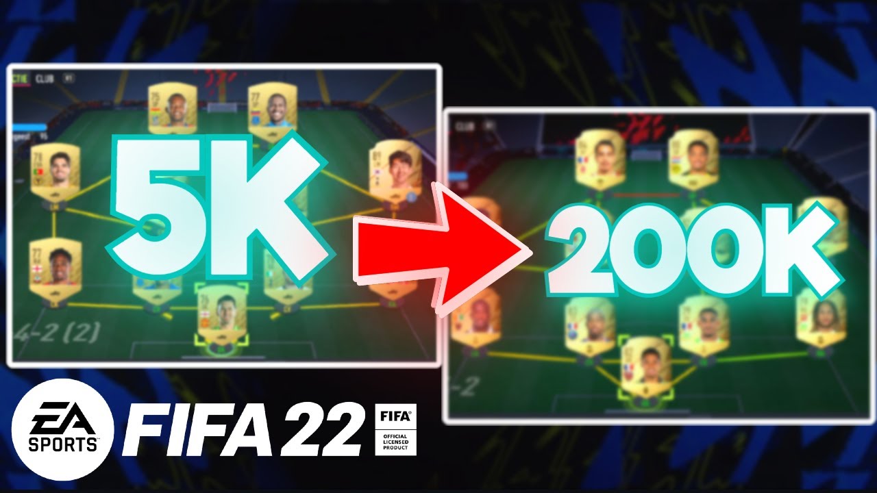 VAN EEN 5K TEAM NAAR EEN 200K TEAM! 🤑 | Fifa 22