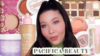 Pacifica Beauty | Full Face Using Pacifica Beauty Products | TRY-ON &amp; First Impressions