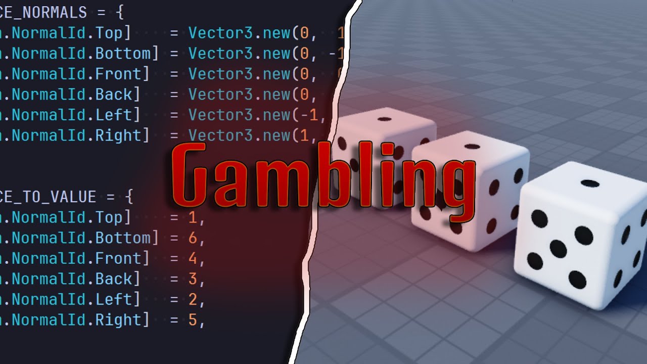 Making a working dice | Roblox Studio [TUTORIAL] - YouTube