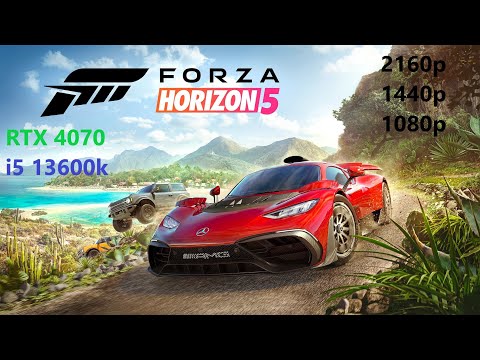 Forza Horizon 5 | RTX 4070 | i5 13600k | Benchmark