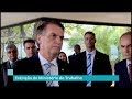 Jair Bolsonaro anuncia extinção do Ministério do Trabalho - 08/11/18